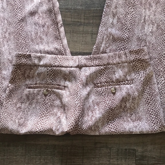 Banana Republic Cheetah Print Dress Pants - Picture 3 of 3